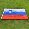 Aerlxemrbrae flagge Slowenien Flagge 3x5 ft Flagge von Slowenisch 90x150cm Slowenien Nationalen