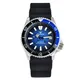 41mm Tandorio Blue Dive automatische Armbanduhr Männer wasserdicht Japan Nh35 Movt 3 8 Krone flachen