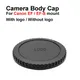 Für canon eos ef/EF-S halterung kamera körper kappen abdeckung mit/ohne canon logo für eos 5d 6d
