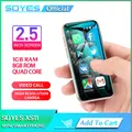 SOYES XS11 Android Mini Smart Telefon 3D Glas Dual Sim 1GB RAM 8GB ROM Quad Core 1000mAh 3G CDMA