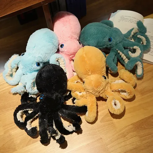 18-85cm Schöne Simulation Octopus Anhänger Plüsch Stofftier Weiche Tier Home Zubehör Nette Puppe