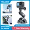 TELESIN Auto Telefon Action Kamera Halter Saugnapf 360 Einstellbare 1/4 Standard Adapter Für GoPro Insta360 DJI Action Smart Telefon