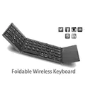Faltbare kabellose Tastatur Ultra Slim Touchpad Bluetooth-Tastatur wiederauf ladbare Falt tastatur
