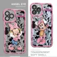 Disney Pink Minnie Maus Fall für iPhone 15 plus 11 8 7 12 Mini x xs xr 13 Pro Max 14 plus Se 14 Pro