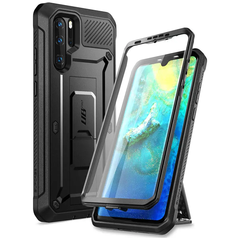 SUPCASE für Huawei P30 Pro Hülle (2019 Release) UB Pro Robuste Ganzkörper-Schutzhülle mit integriertem Displayschutz + Ständer Image