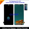 Oled lcd mit finger abdruck für samsung a51 a515 lcd a515f lcd für samsung a515 a515f lcd bildschirm