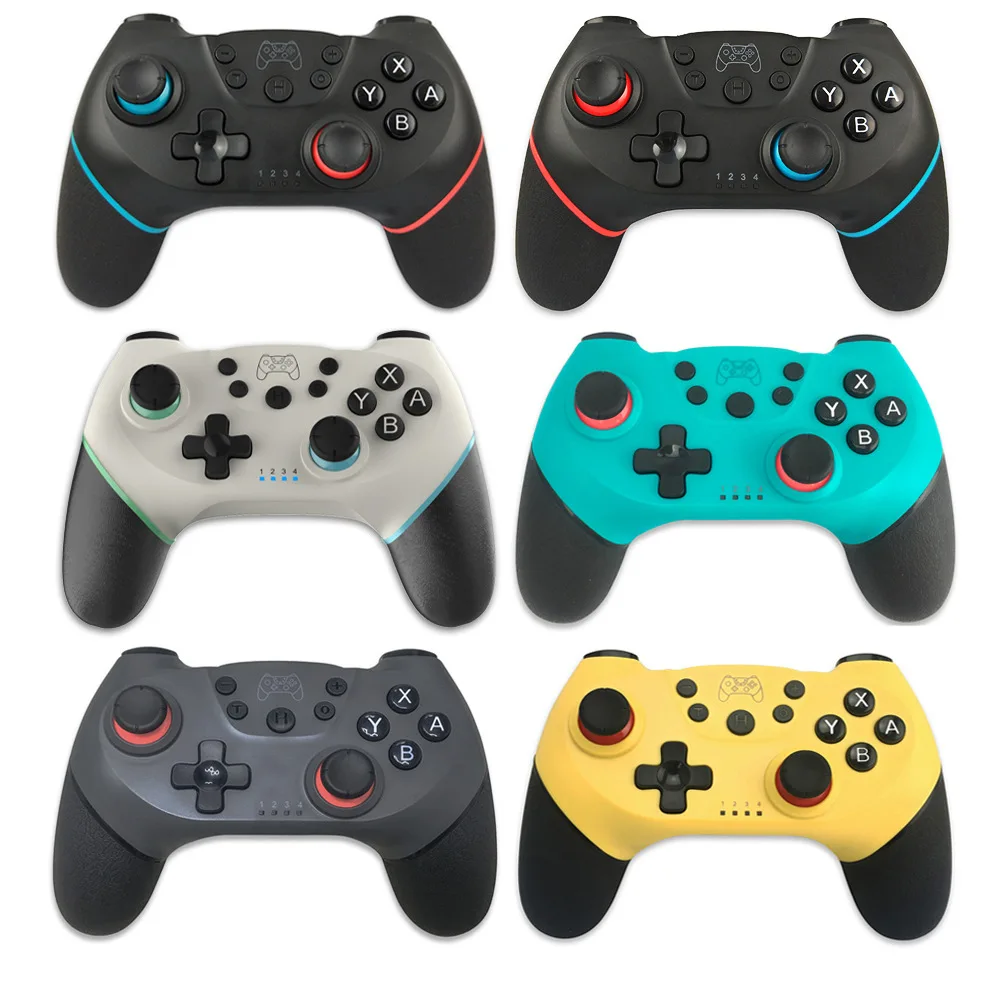 Kabelloser Bluetooth-Gamepad für Switch-Konsole Pro Game Joystick-Controller für N-SW-Konsole mit 6-Achsen-Griff Image