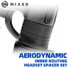 GEMISCHT Pack Licht Aero Aerodynamische Headset Spacer für 28 6mm und 31 8mm OD1 OD2 Gabelschaft