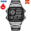 Casio uhr Explosion uhr männer set luxus LED military digitale uhr sport quarz männer uhr relogio