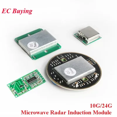 HB100 Mikrowellen-Doppler-Radarsensor CDM324 10,525 GHz 24G Induktionsschaltermodul für Arduino Wireless Motion Detector RCWL-0516