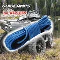 Guideamps 6mm x 15m 7700LBs Synthetische Winde Linie Kabel Seil mit Schwarz Protecing Hülse für ATV
