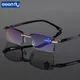 Seemfly Lesebrille Männer Anti Blau Rays Presbyopie Brille Frauen Vintage Randlose Brillen Dioptrien