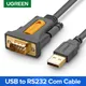 Ugreen USB zu RS232 COM Port Serielle PDA 9 DB9 Pin Kabel Adapter Produktiver pl2303 für Windows 7