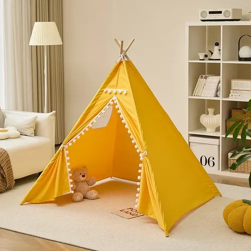 1.35/1,6 m Tragbare Kinder Tipi Zelte Tipi Zelt Für Kind Spielen Haus Wigwam für Kinder Tipi Infantil Kind zelt Mädchen spielen zimmer