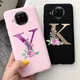Für Xiaomi Mi 10 T Lite 5G Zurück Abdeckung Buchstaben A Bis Z Mamamoo Candy Weiche Telefon Fall Für