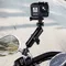 Metall Motorrad Fahrrad Kamera Halter Lenker Spiegel Halterung Fahrrad Halterung für GoPro Hero 9 8 10, Telefon Action Kamera Zubehör