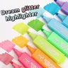 8 Farben/Set Glitter Text marker Stift feine Flash Marker Stift Malerei Hersteller für Sammelalbum