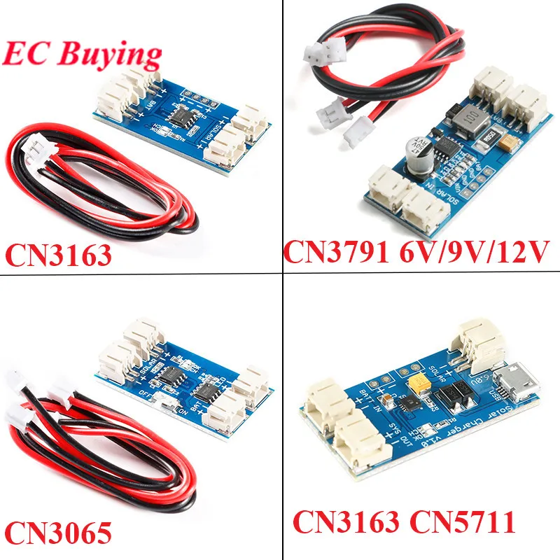 CN3791 CN3163 CN3065 MPPT Mini Solar Lipo Lithium-Batterie Lade Ladegerät Bord Solar Panel Regler Controller Modul Image