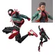 Meilen Morales Spiderman Action figur im ganzen Universum 13cm Spider-Man Geschenke Puppen modell