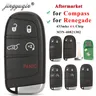 Jingyuqin Aftermarket Smart-Remote-Key 433mhz 4A Keyless für Jeep Renegade Kompass C-CUV Trailhawk