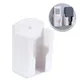 1 Pcs Universal White Air Conditioner Remote Control Holder Wall Mounted Box Storage Wall Shelf