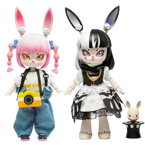 Neue Bonnie Kaninchen bewegliche Puppe niedlichen Elf ob11 bjd Puppen Figuren Modell Anime Puppen