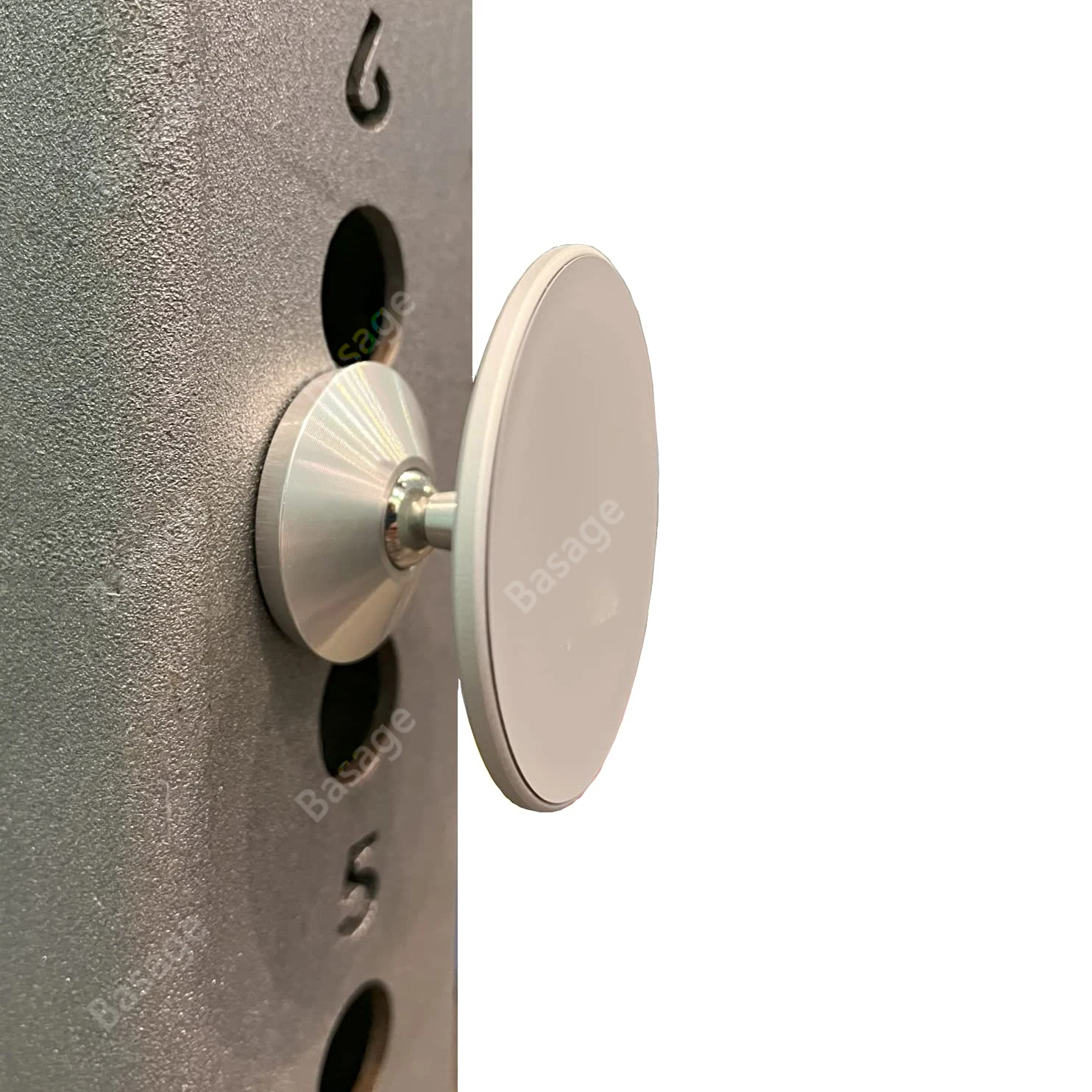 Magnetische Telefonhalterung von Gym Mate und doppelseitiger magnetischer Saugnapf-Telefonhalter für MagSafe. Schießen Sie freihändige Videos beim Training Image