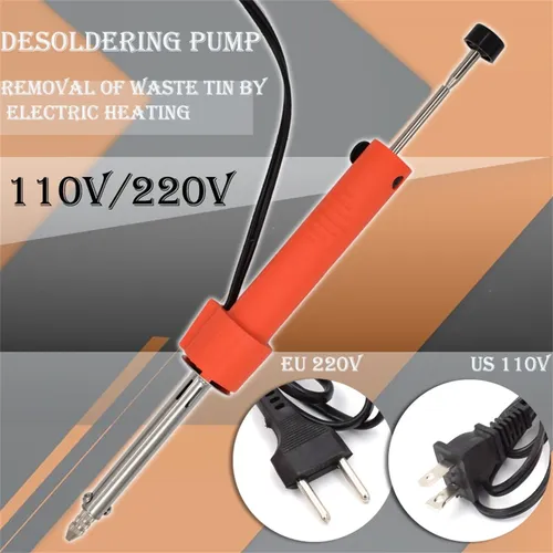 Gaqqee 220v 36w Elektrische Lötkolben Vakuum Solder Sucker Schweißen Entlötpumpe Eisen Gun Farbe