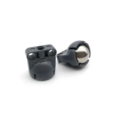 Baustein 2 Stück Universal rad Edelstahl Kugel Moc Ziegel Teile bb607 92911 kompatibel mit Lego Image