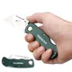 Edelstahl Folding Utility Messer Holz Outdoor Camping Multifunktionale High-Carbon Stahl Tapete