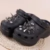Coole Niet Schuh Charms Mode Charms für Krokodile DIY Punk Sandalen Charms Vintage Clogs Dekoration heißen Verkauf Zubehör für Krokodile