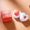 Frische Fruit Lip Balm Feuchtigkeitsspendende Feuchtigkeitsspendende Herz Form Pflege Erdbeere Schönheit Reparatur Und Haut Care Lip Lip Pfirsich Produkte Q6E3