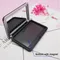 1Pc Matte Schwarz Leere Magnetische Kosmetik Palette Lidschatten Rouge DIY Schönheit Make-Up Box