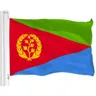 Ländern eritrea flagge 100% polyester 3x5 Doppel Seite druck eritrean flagge
