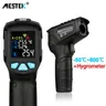 Thermometer Digital 800 Grad Infrarot Thermometer Thermische Imager Laser Thermometer Pyrometer