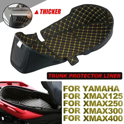 Motorrad Hinten Stamm Protector Liner Fach Pad Für Yamaha X-Max 250 Xmax 125 300 400 XMAX250 XMAX300