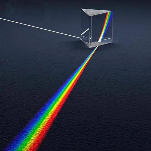 Kinder Physik Stamm Wissenschaft Spielzeug Glas reflektiert dreieckige Farbe Prisma lernen Lernspiel