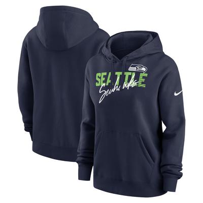 Seattle Seahawks Nike Club Fleece-Hoodie – Damen Image
