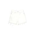 J.Crew Factory Store Denim Shorts: White Bottoms - Women's Size 24