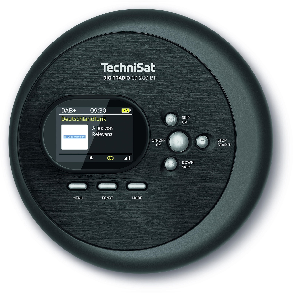 TechniSat DIGITRADIO CD 2GO BT - DAB+/UKW CD-Player mit Image