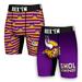 Men's Rock Em Socks Purple Minnesota Vikings Two-Pack Mascot Slogan Boxer Briefs