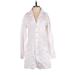 J Brand Romper Collared Long sleeves: White Print Rompers - Women's Size 26