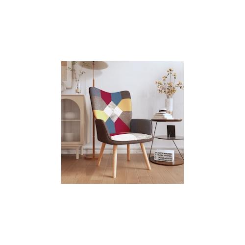 vidaXL Relaxsessel Patchwork Stoff