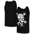 Men's Black "Stone Cold" Steve Austin Skull Scoop Neck Tank Top