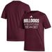 Men's adidas Maroon Mississippi State Bulldogs Head of Class Fresh T-Shirt