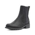 Clarks Damen Orinoco Club Kurzschaft Stiefel, Schwarz (Black Leather), 39.5 EU