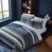 Nautica Marina Cove Cotton Quilt Set Polyester/Polyfill/Cotton in Blue | Twin Quilt + 1 Standard Sham + 1 Throw pillow | Wayfair USHSGT1261824