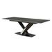 Orren Ellis Traiton Rectangular Dining Table in Black | 29.52 H in | Wayfair 0BEE362D947544ED9C168D931250BD2B