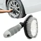 Brosse de nettoyage de pneus de voiture brosse à poils denses avec poignées ergonomiques brosses