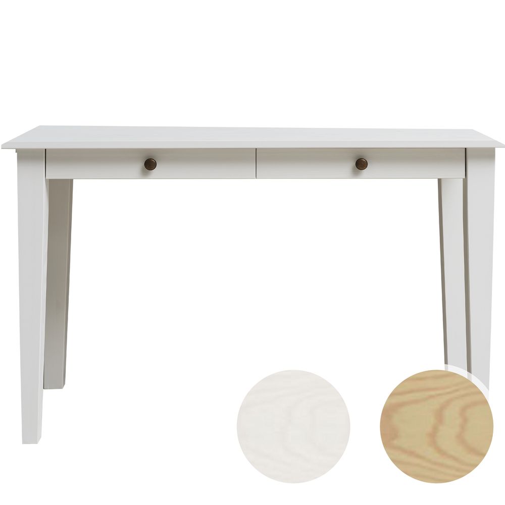 Massivholz »Solvita« Corridortisch Kiefer weiß Image